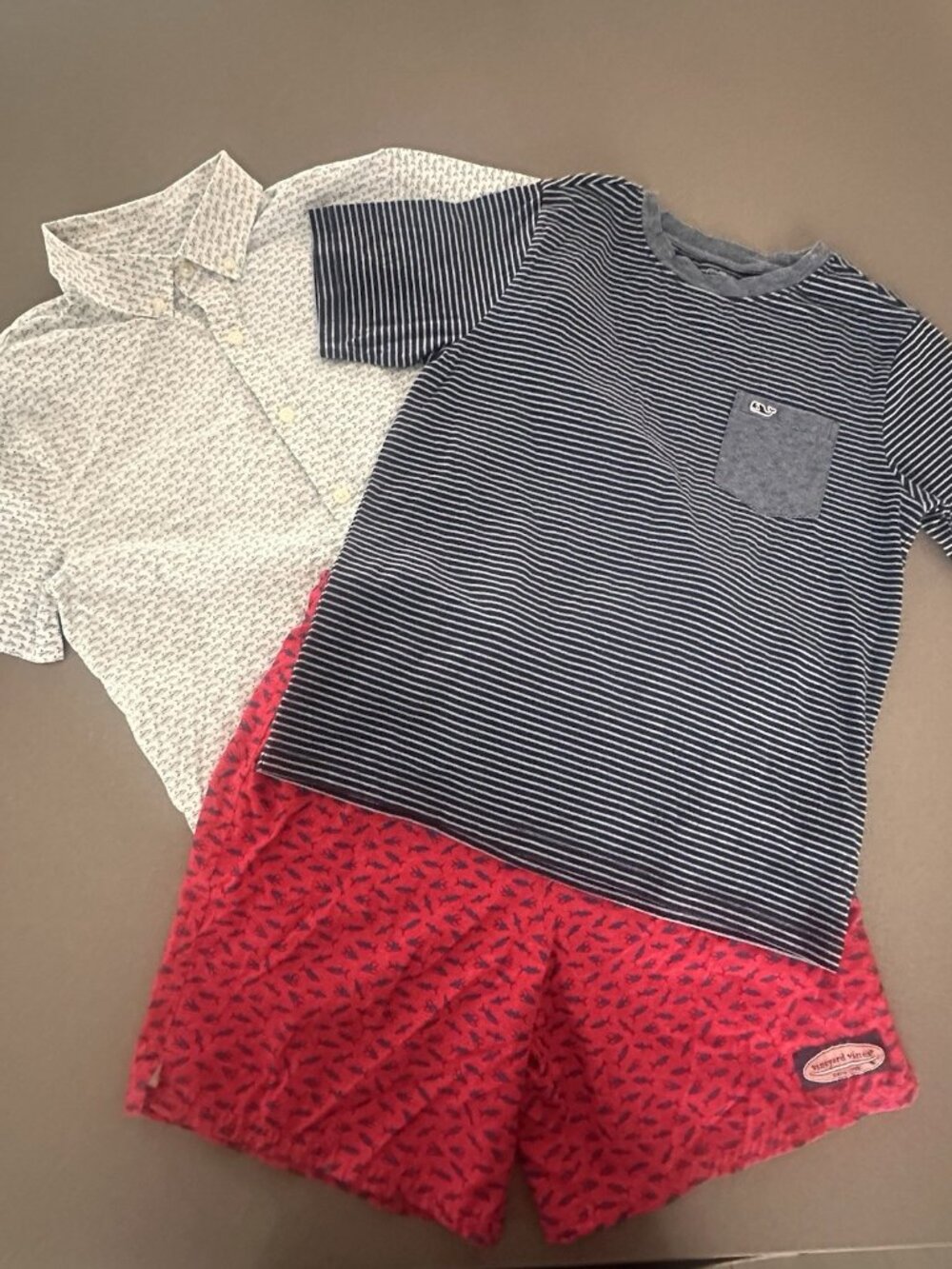 Vineyard Vines Boys Chappy Swim Shorts Bundle M Lobster